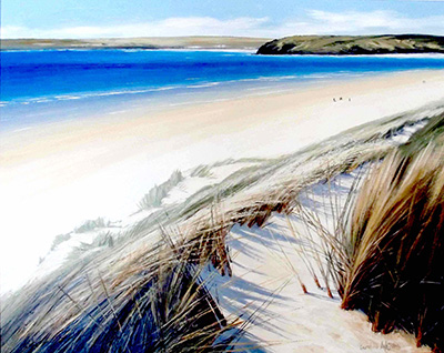 Painting by Caroline Atkinson