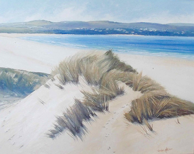 Painting by Caroline Atkinson