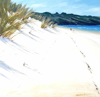 Painting by Caroline Atkinson