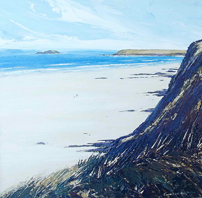 Painting by Caroline Atkinson