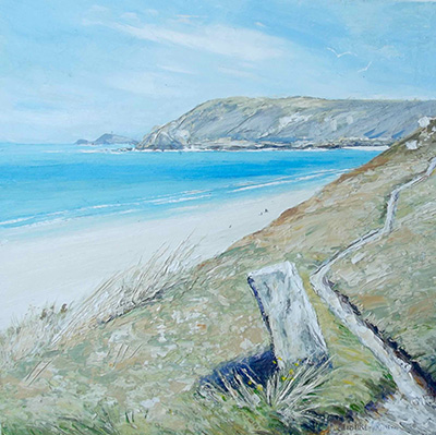 Painting by Caroline Atkinson