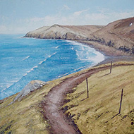 Painting by Caroline Atkinson Painting by Caroline Atkinson