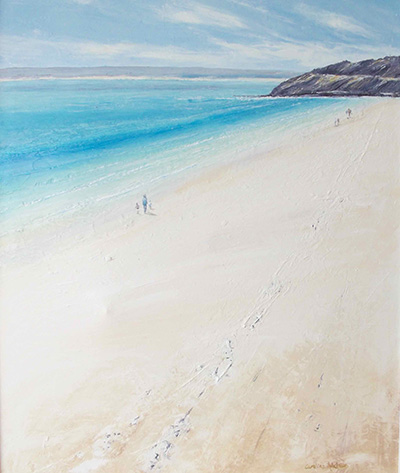 Painting by Caroline Atkinson