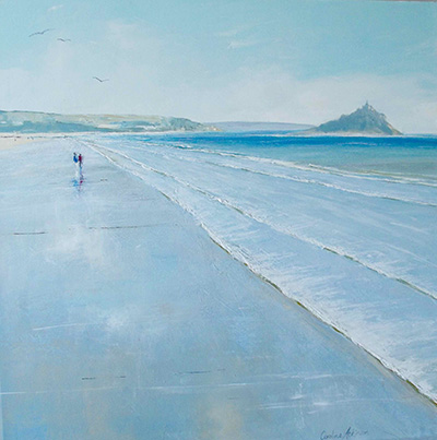 Painting by Caroline Atkinson