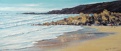 Painting by Caroline Atkinson
